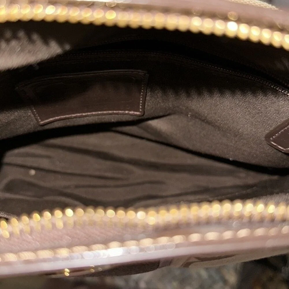 Coach Signature Stripe Tote